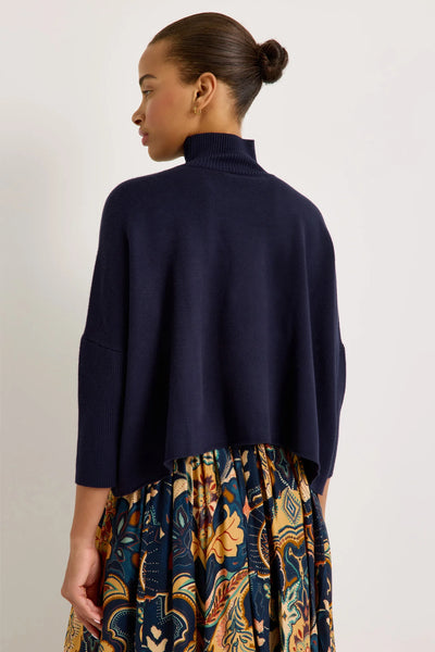Claudie Popover - Navy