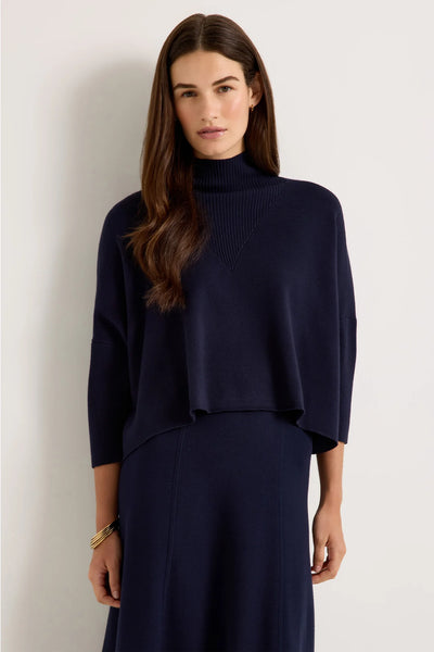 Claudie Popover - Navy