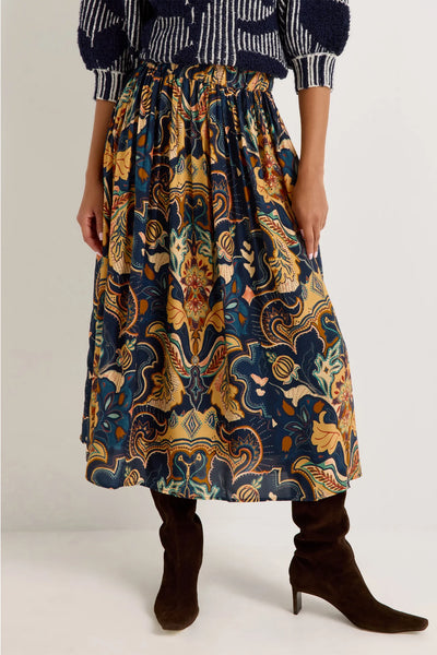 Gracie Skirt - Saddle