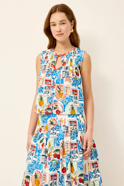 Romina Top - Postcard