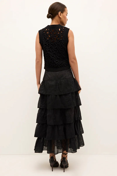 Thea Shell Top - Black