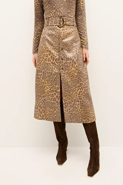 Chelsea Skirt - Leopard