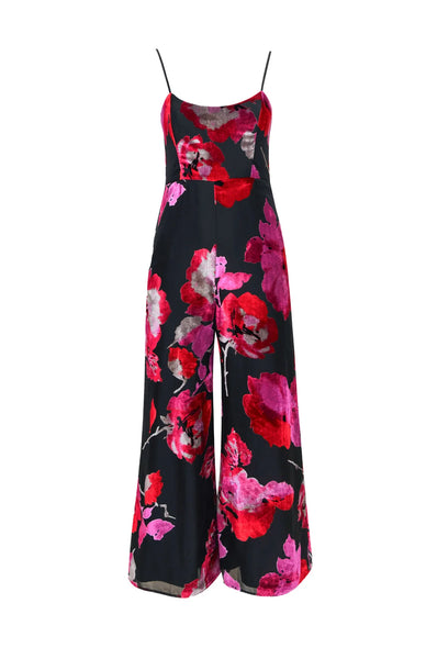 Nalini Jumpsuit - Black Floral