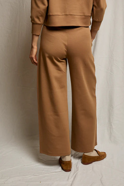 Mikos Travel Wide Leg Pant - Mocha