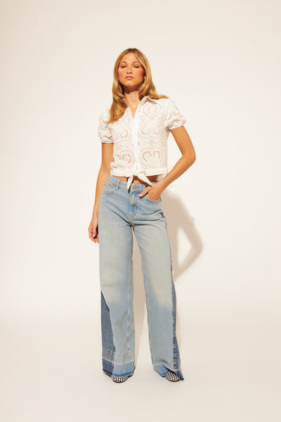 Niccolo Top - Western Eyelet
