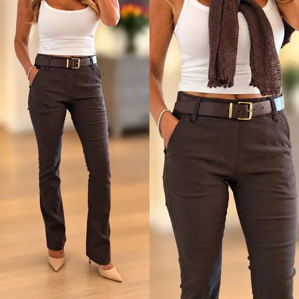 Nansi Pant - Brown Wash