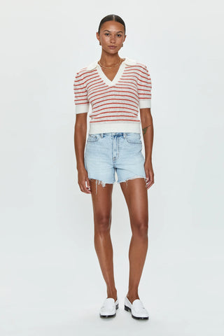 Kennedy Relaxed Mid Rise Short - Saint Vincent