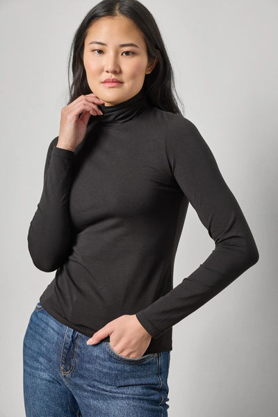 Layering Turtleneck - Black