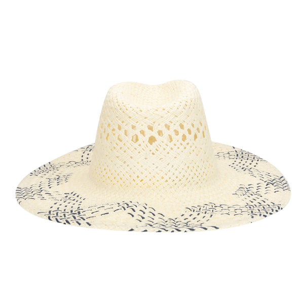 Skipper Fedora - White/Blue