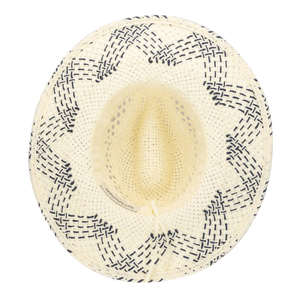 Skipper Fedora - White/Blue