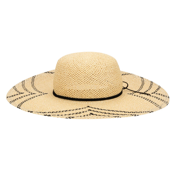 Rink Crown Hat - Natural/Black