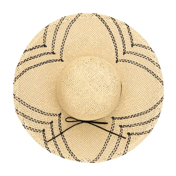 Rink Crown Hat - Natural/Black