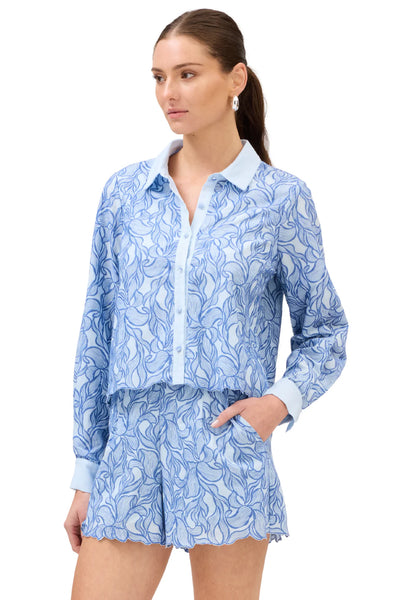 Ainsley Shorts - Blue Steel