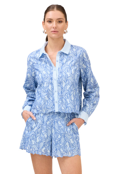 Ainsley Shorts - Blue Steel
