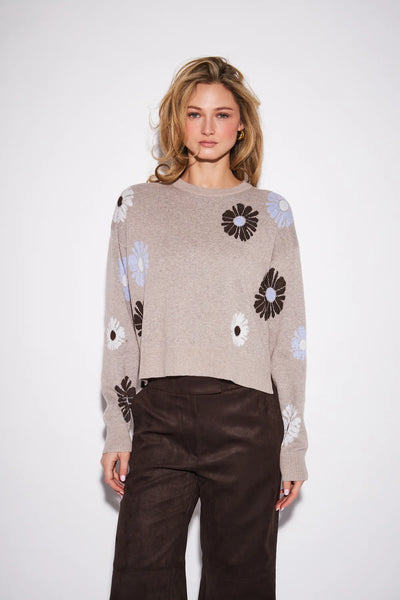 Presley Sweater - Rose Bouquet