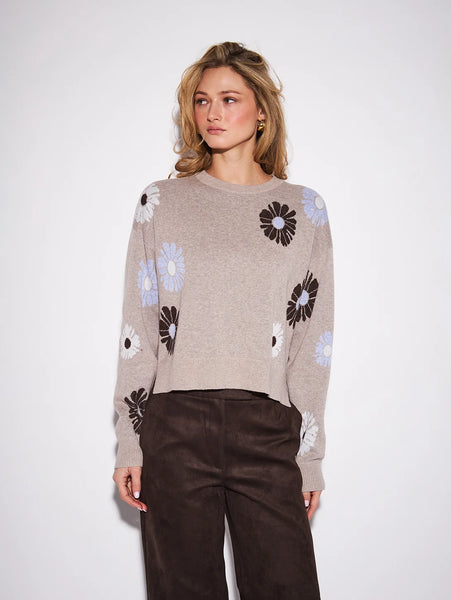 Presley Sweater - Rose Bouquet