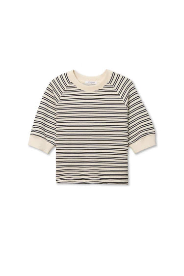 Effie Terry Raglan Sweatshirt - Navy Stripe
