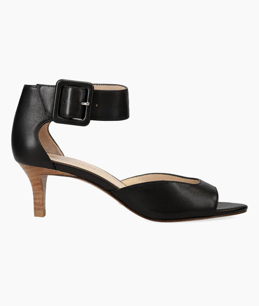 Berlin Heels - Black Leather