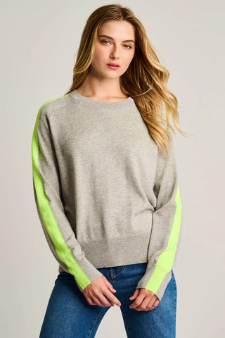 Stripefull Sweater - Fog