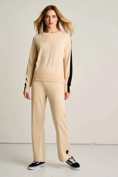 Stripefull Sweater - Oat