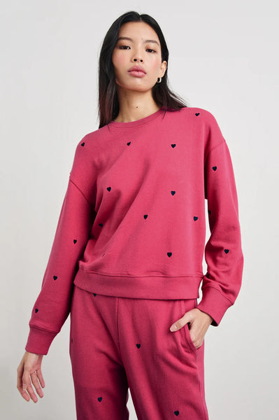 Ramona Sweatshirt - Pink Midnight