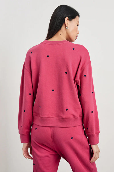 Ramona Sweatshirt - Pink Midnight