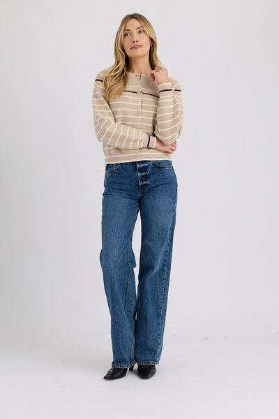 Hannah Cardigan - Dune Combo