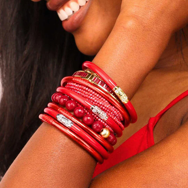 Three Kings All Weather Bangles® - Red