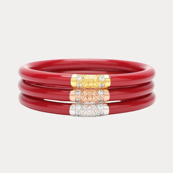 Three Kings All Weather Bangles® - Red