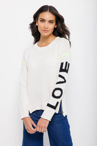 Love Crush Sweater - Snow