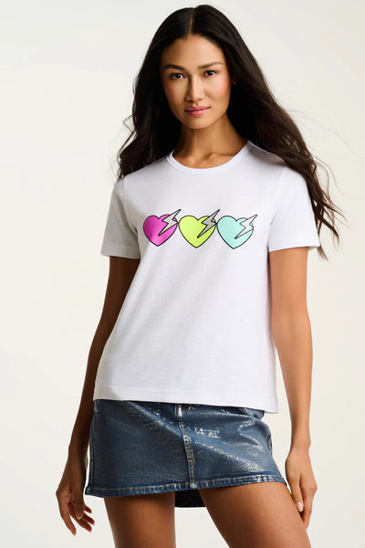 Love Shock Tee - White
