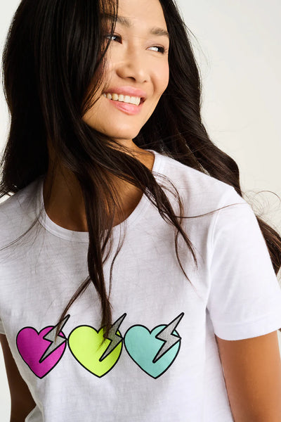 Love Shock Tee - White