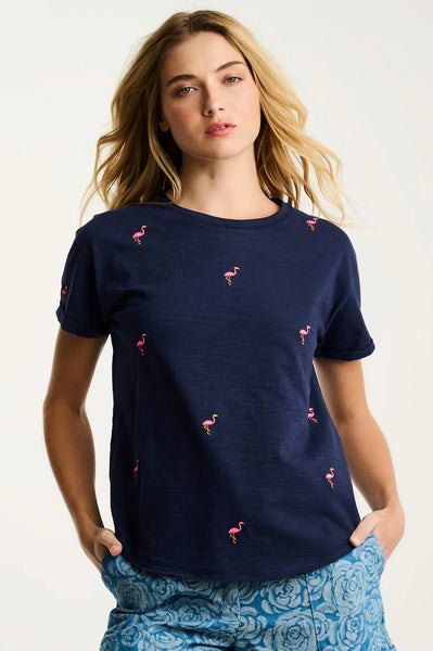 What The Flock Tee - Navy