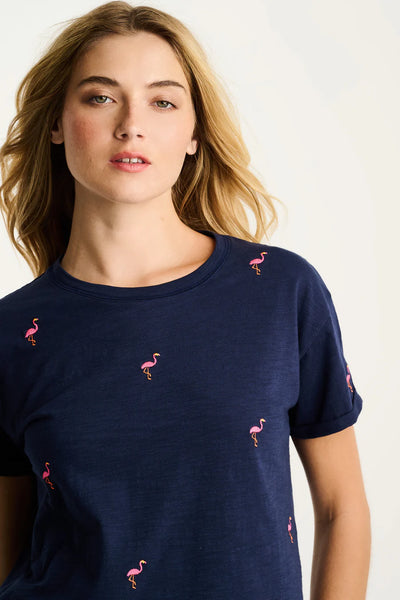 What The Flock Tee - Navy