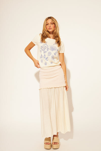 Delmar Knit Top - Amalfi Ocean