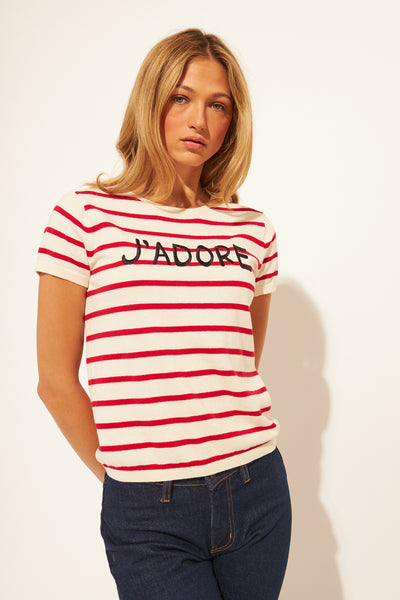 Nicolas Top - Parisian Stripe