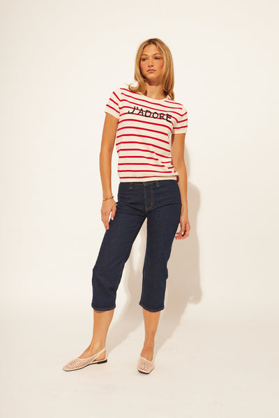 Nicolas Top - Parisian Stripe