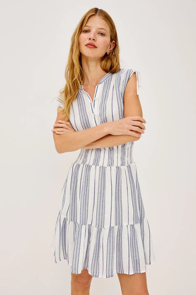 Samina Dress - Salino Stripe