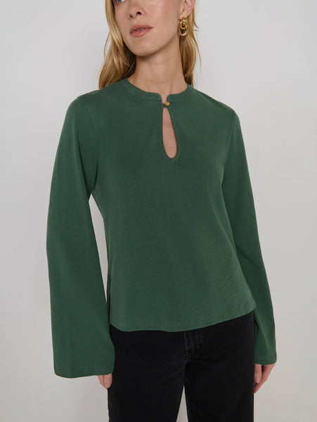 Sam Keyhole Top - Garden