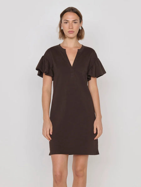Savannah Mini Dress - Cocoa