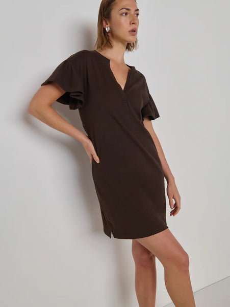 Savannah Mini Dress - Cocoa