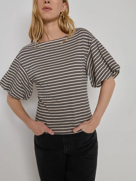 Sophia Top - Vintage Yarn Dye Stripe