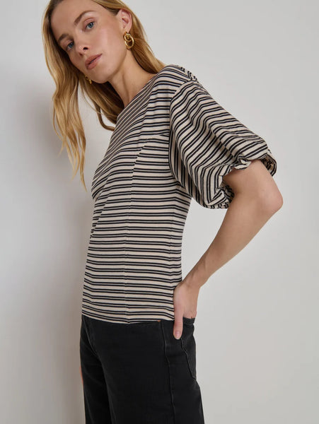 Sophia Top - Vintage Yarn Dye Stripe