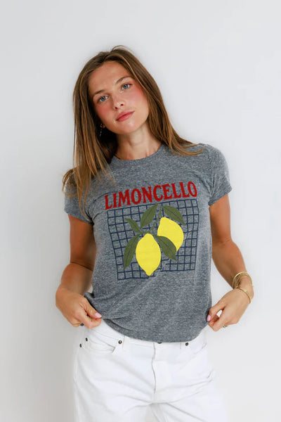 Limoncello Everyday Tee - Heather Grey