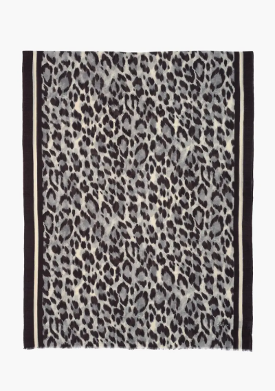 Leopard Wrap - Black
