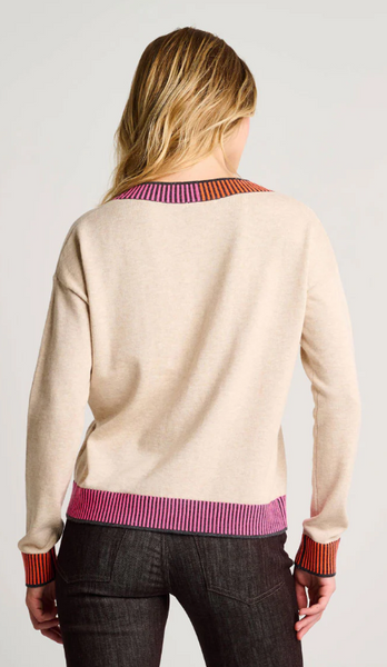 Ribbed & Ready Sweater - Almond