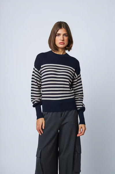 Madeleine Stripe Sweater - French Stripe
