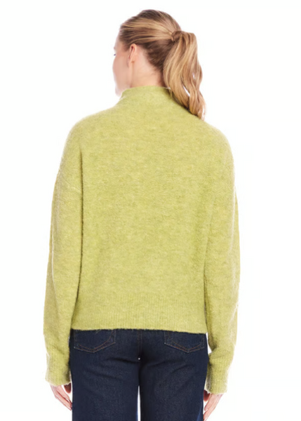 Mockneck Sweater - Moss