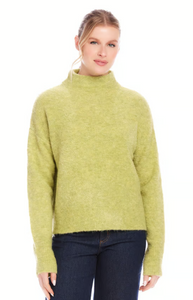 Mockneck Sweater - Moss