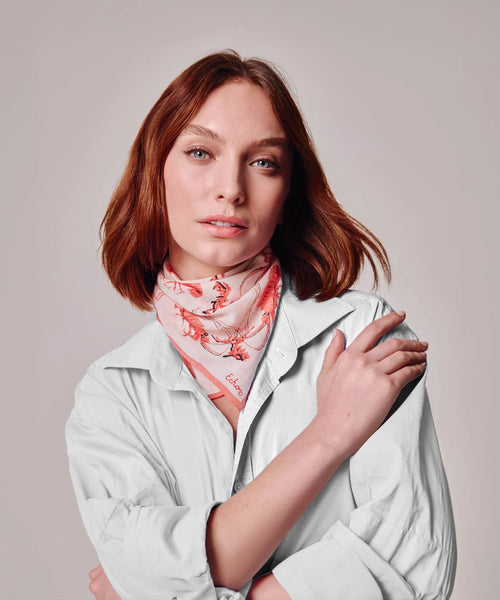 Shrimp Boat Bandana - Coral